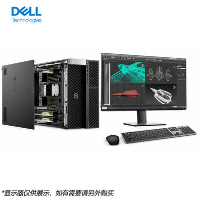128G μνήμη 8 TB σκληρό δίσκο Dell Precision T7920 Tower Intel Gold 6248*2 RTX A6000-48G