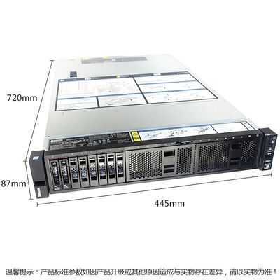 Lenovo ThinkSystem SR658 2U Rack Server 2.2GHz επεξεργαστής για εξαιρετικές επιδόσεις