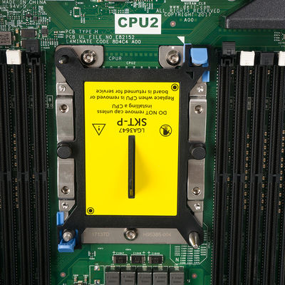 Intel Xeon Bronze 3204 * 2 επεξεργαστής 2U Δύο κανάλια Rack Server Dell PowerEdge R740XD
