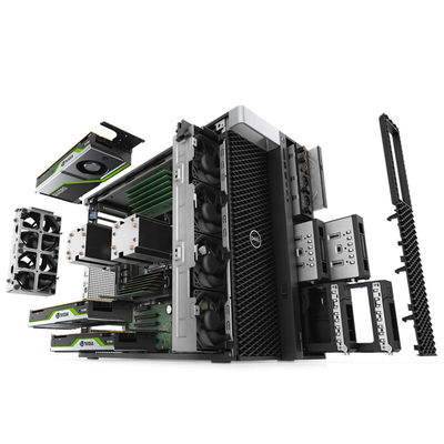 Dell T7920 Office Workstation με 24*DDR4 τύπου μνήμης RDIMM και επεξεργαστές Intel Xeon