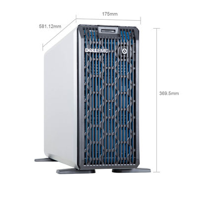 Dell T350 E-2314 8G ECC 1T SATA DVD Tower Server για ισχυρή απόδοση και ψύξη
