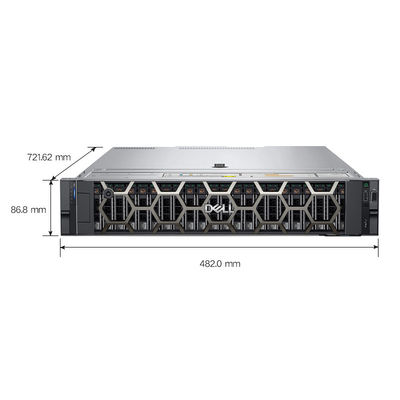 Intel CPU 4310 8GB DDR4 RAM 1TB HDD 800W Ηλεκτρική τροφοδοσία EMC Dell PowerEdge R750XS Rack Server Case
