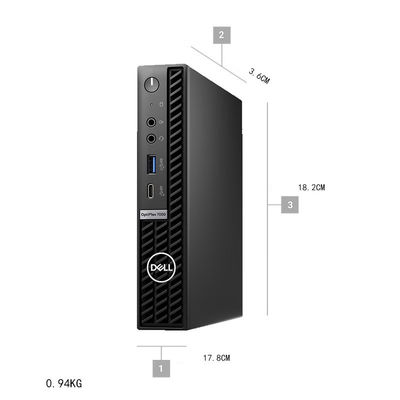 Συγκινητικό Dell Optiplex 7000 i7 i5 12η γενιά Micro Mini PC 8GB DDR4 RAM 256GB Case Tower