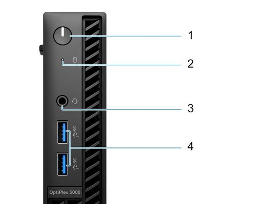Δυνατός Dell Optiplex MFF Micro Desktop Computer Intel B660 Chipset 8G DDR4 RAM 256G SSD