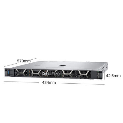 Xeon E-2314 2.8GHz 8GB ECC 3200MHz DVD 600W Dell PowerEdge R350 Συστατικά Rack Server