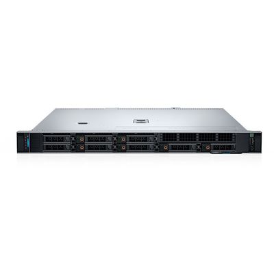 2024 Dell PowerEdge R360 Διακομιστής 1U Rack 4*3.5 Τάκοι εφοδιασμένοι με ανεμιστήρες πλήρους περιττότητας