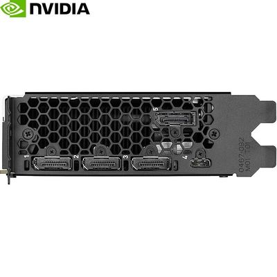 RTX8000 Προχωρημένη κάρτα γραφικών 12nm Διαδικασία τσιπ και εξόδους DisplayPort για Superior