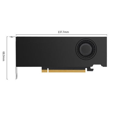 NVIDIA RTX A2000 6GB χωρητικότητα μνήμης και 70W συνολική ισχύς της πλακέτας για ανώτερη γραφική