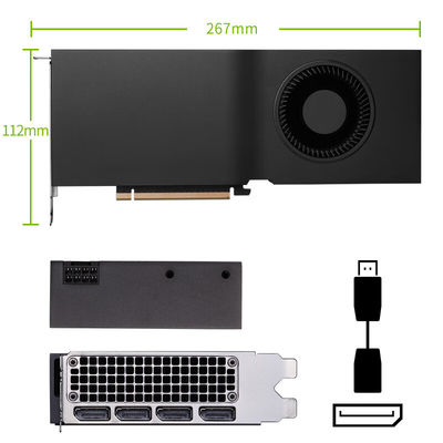 PCIe 4.0 x16 RTX A5000 24GB κάρτα γραφικών με 1710Mhz Core Clock από την Geforce NVIDIA