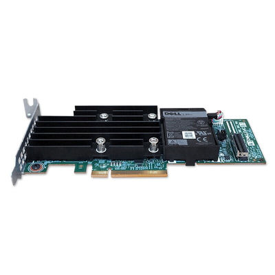 Dell H755 RAID Card 12Gbps SAS Gen3 8 GT/s Υποστήριξη κινήτρου και χωρητικότητα ομάδας δίσκων 240