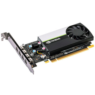 Τύπος διεπαφής εξόδου DP NVIDIA T1000 8G GDDR6 κάρτα βίντεο για επαγγελματική γραφική υπολογιστή