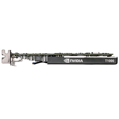 Τύπος διεπαφής εξόδου DP NVIDIA T1000 8G GDDR6 κάρτα βίντεο για επαγγελματική γραφική υπολογιστή