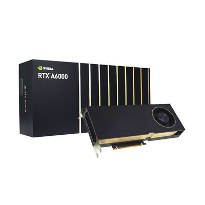 Απελευθερώστε τη δύναμη της κάρτας βίντεο Nvidia RTX A6000 48GB GDDR6 για PC 2000MHz ρολόι μνήμης
