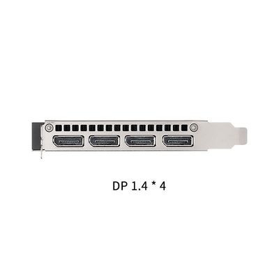 RTX A4000 16GB GPU Computer Parts Βιντεοκάρτα για PC Διακομιστή Φόρμας 4.4&quot; H x 9.5&quot; L